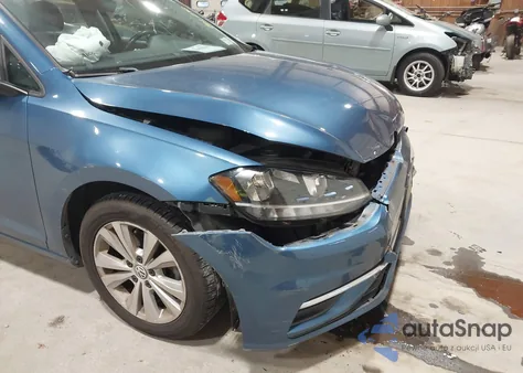 2020 Volkswagen Golf 1.4T Tsi from USA, damaged, VIN 3VWG57AU7LM001154